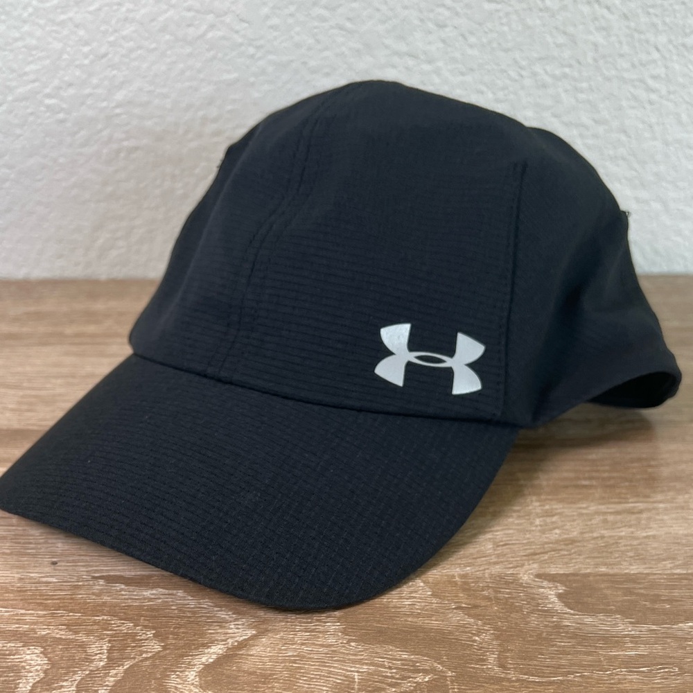 Under Armour Black Cap with White Logo